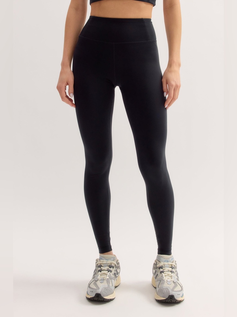 Girlfriend Collective Black High Rise Compression Leggings XS Stretch Yoga